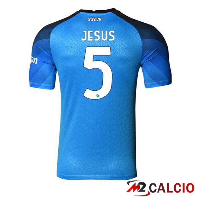 Maglie Calcio SSC Napoli (Jesus 5) Prima Blu 2022/2023