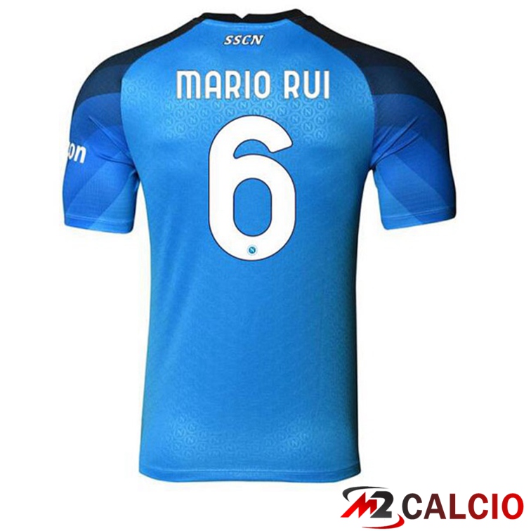 Maglie Calcio SSC Napoli (Mario Rui 6) Prima Blu 2022/2023