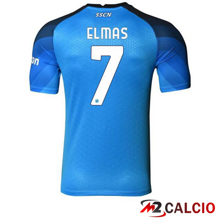 Maglie Calcio SSC Napoli (Elmas 7) Prima Blu 2022/2023