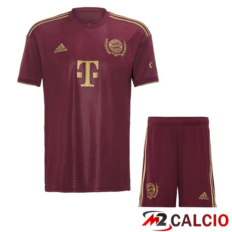 Maglie Calcio Bayern Monaco Bambino Edizione Speciale Rosso 2022/2023