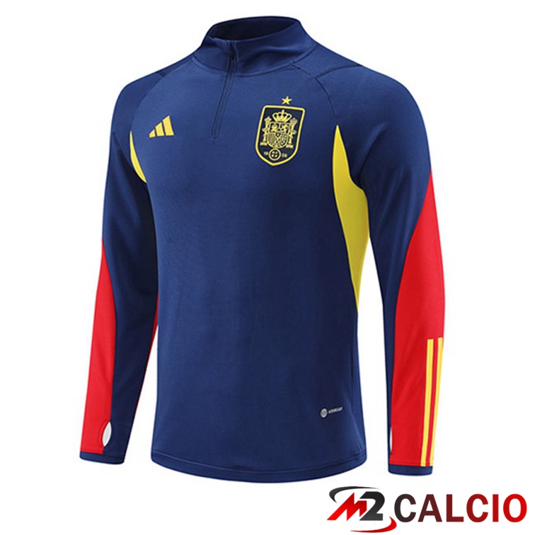 Felpe Allenamento Spagna Blu Royal 2022/2023