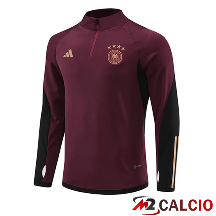 Felpe Allenamento Germania Rosso 2022/2023