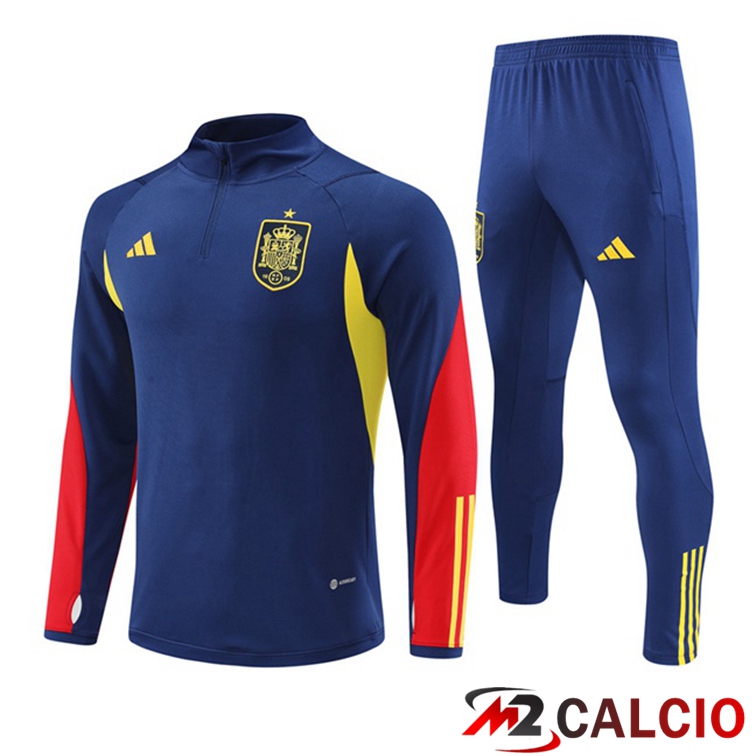 Tuta Calcio Spagna Blu Royal 2022/2023