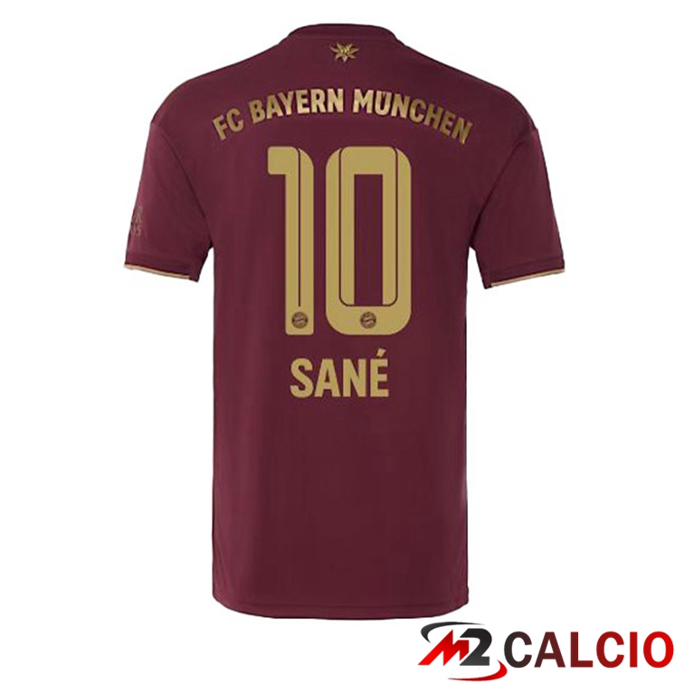 Maglie Calcio Bayern Monaco (Sané 10) Edizione Speciale Rosso 2022/2023