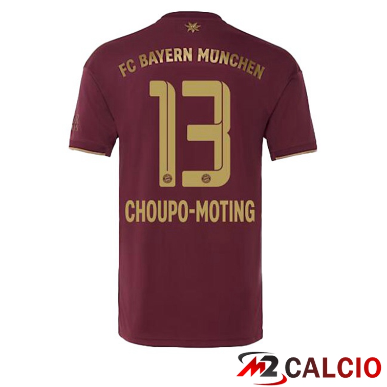 Maglie Calcio Bayern Monaco (Choupo-Moting 13) Edizione Speciale Rosso 2022/2023