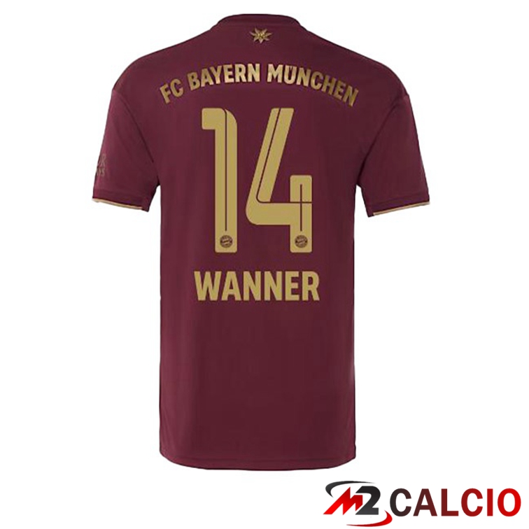 Maglie Calcio Bayern Monaco (Wanner 14) Edizione Speciale Rosso 2022/2023