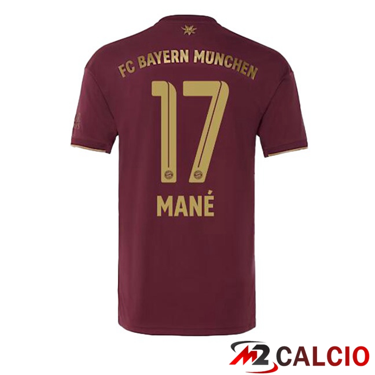Maglie Calcio Bayern Monaco (Mané 17) Edizione Speciale Rosso 2022/2023