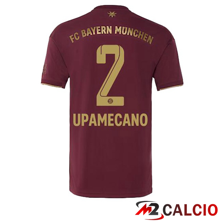 Maglie Calcio Bayern Monaco (Upamecano 2) Edizione Speciale Rosso 2022/2023
