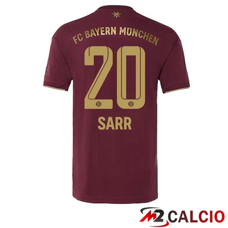 Maglie Calcio Bayern Monaco (Sarr 20) Edizione Speciale Rosso 2022/2023