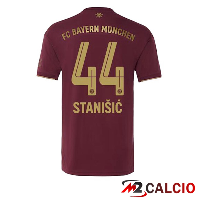 Maglie Calcio Bayern Monaco (Stanišić 44) Edizione Speciale Rosso 2022/2023
