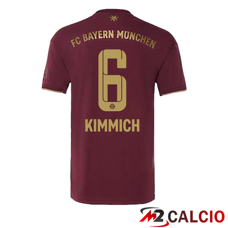 Maglie Calcio Bayern Monaco (Kimmich 6) Edizione Speciale Rosso 2022/2023