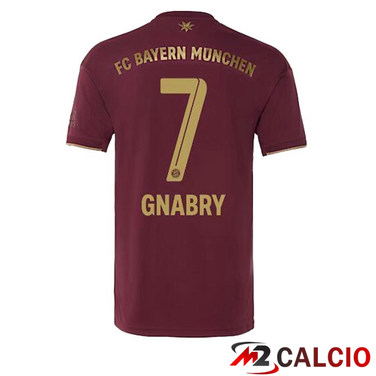 Maglie Calcio Bayern Monaco (Gnabry 7) Edizione Speciale Rosso 2022/2023