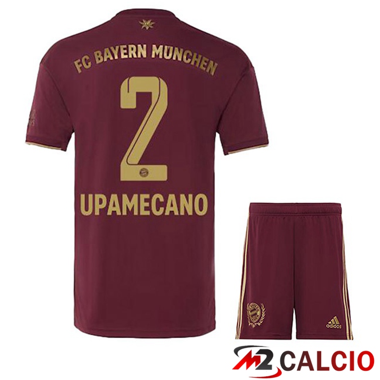 Maglie Calcio Bayern Monaco (Upamecano 2) Bambino Edizione Speciale Rosso 2022/2023