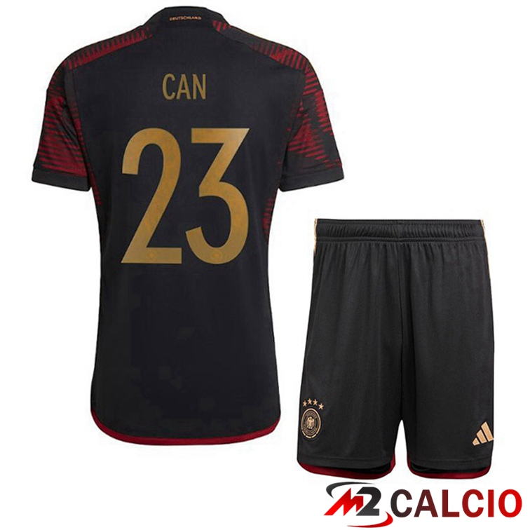 Maglie Calcio Germania (CAN 23) Bambino Seconda Nero 2022/2023