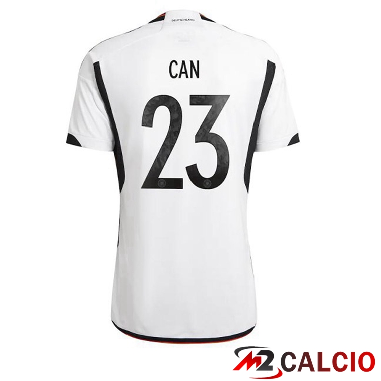 Maglie Calcio Germania (CAN 23) Prima Nero Bianco 2022/2023