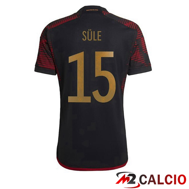 Maglie Calcio Germania (SULE 15) Seconda Nero 2022/2023