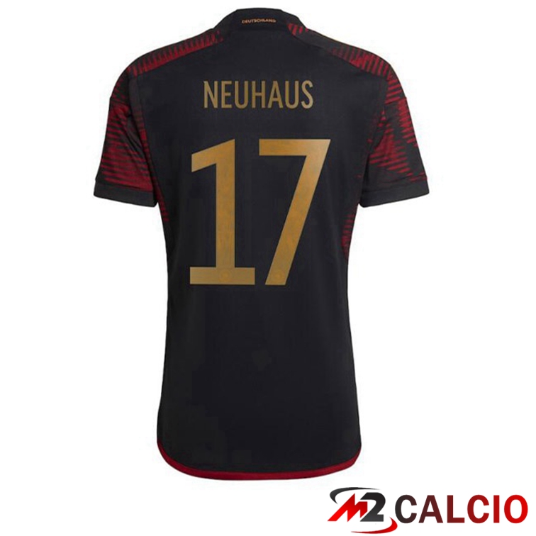 Maglie Calcio Germania (NEUHAUS 17) Seconda Nero 2022/2023
