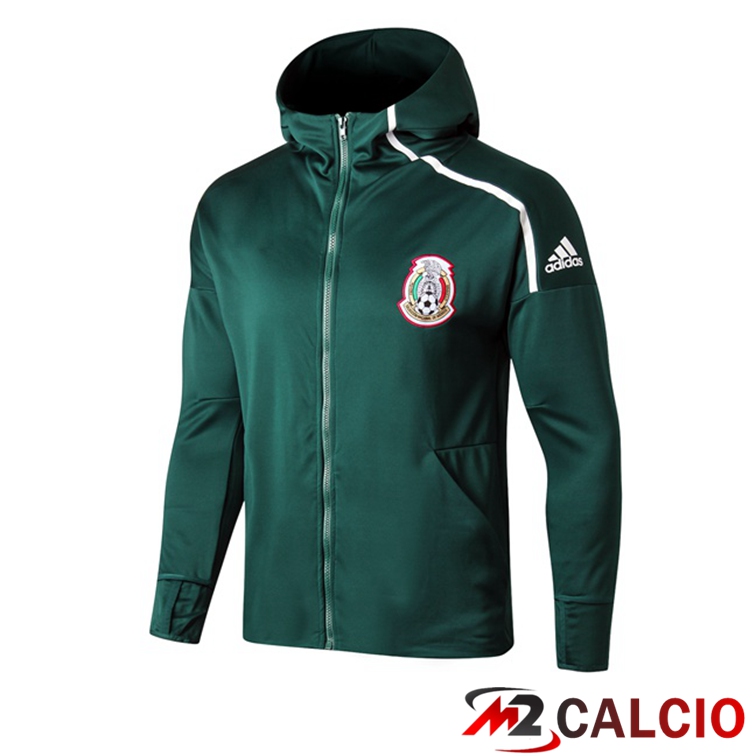 Giacca Con Cappuccio Messico Verde 2022/2023