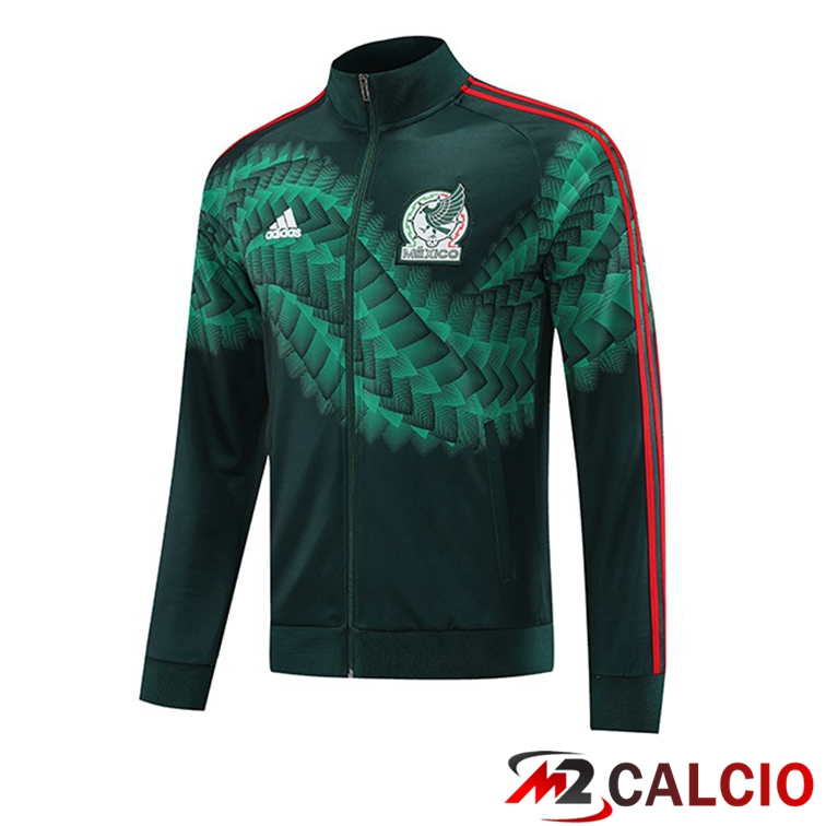 Giacca Calcio Messico Verde Nero 2022/2023