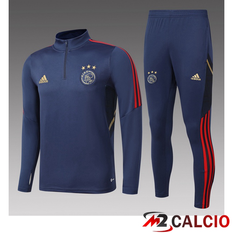Tuta Calcio AFC Ajax Bambino Blu Royal 2022/2023