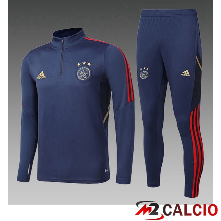 Tuta Calcio AFC Ajax Bambino Blu Royal 2022/2023
