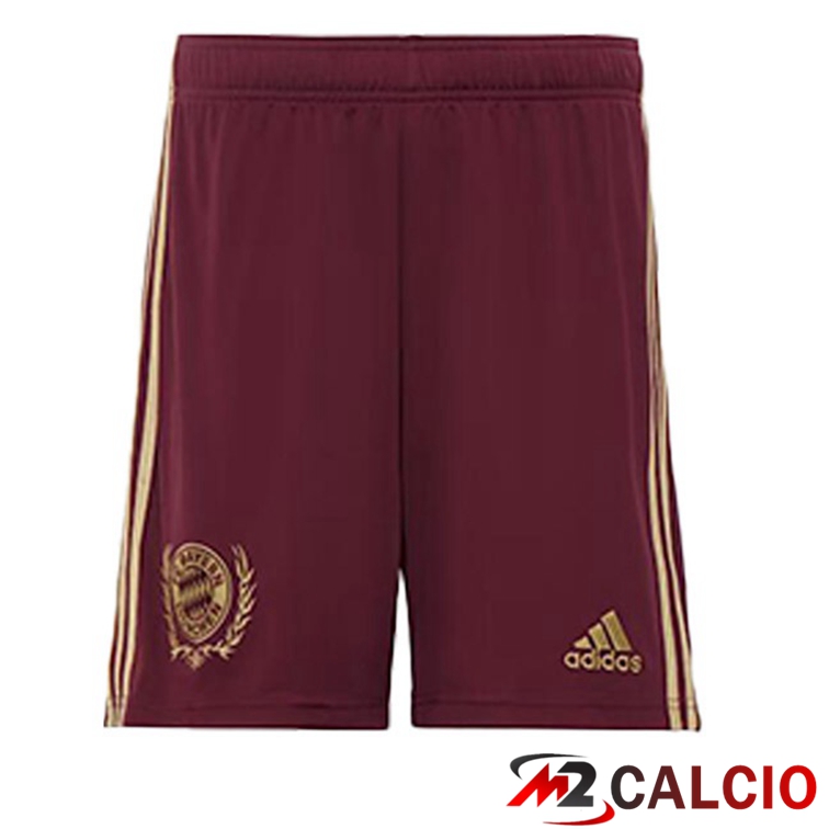 Pantaloncini Calcio Bayern Monaco Edizione Speciale Rosso 2022/2023