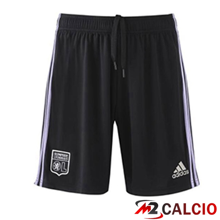 Pantaloncini Calcio Lyon OL Terza Nero 2022/2023