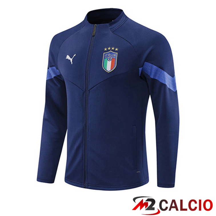 Giacca Calcio Italia Blu Royal 2022/2023
