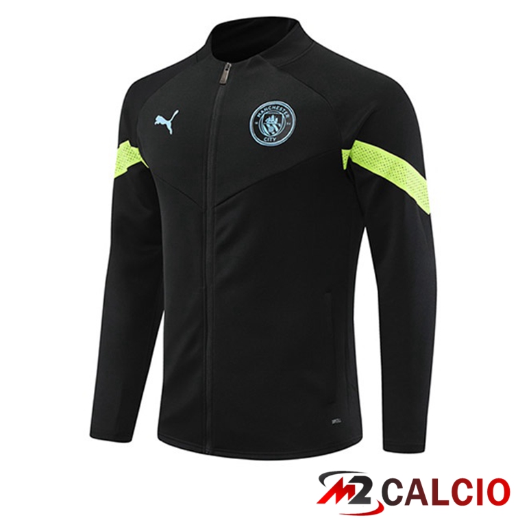 Giacca Calcio Manchester City Nero 2022/2023