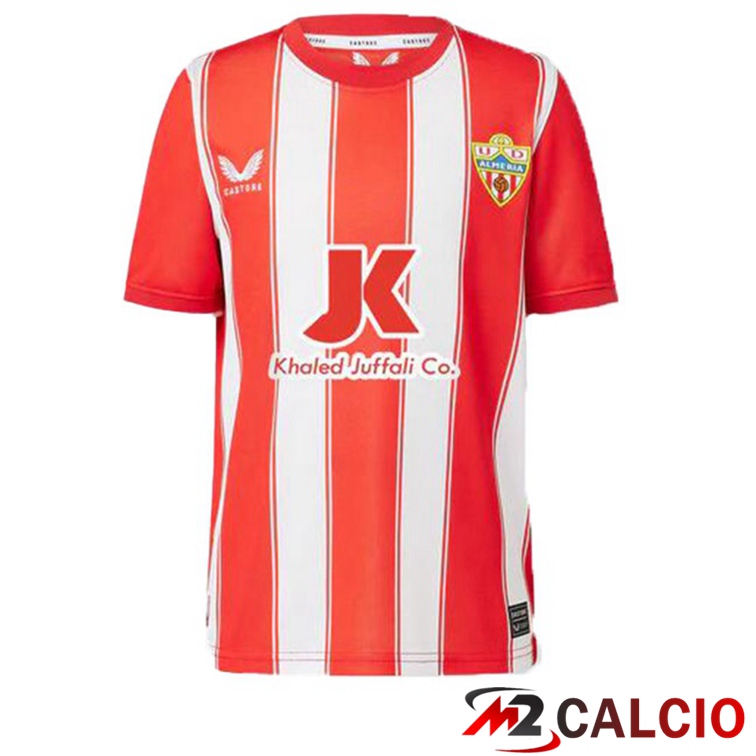 Maglie Calcio UD Almeria Prima Rosso Bianco 2022/2023
