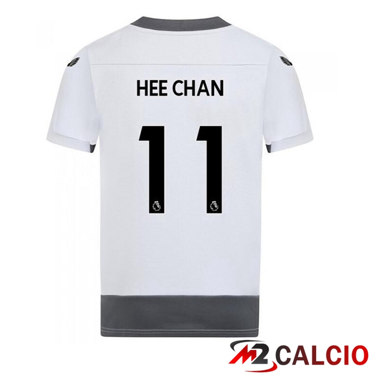 Maglie Calcio Wolves (TRINCAO 11) Terza Bianco Grigio 2022/2023