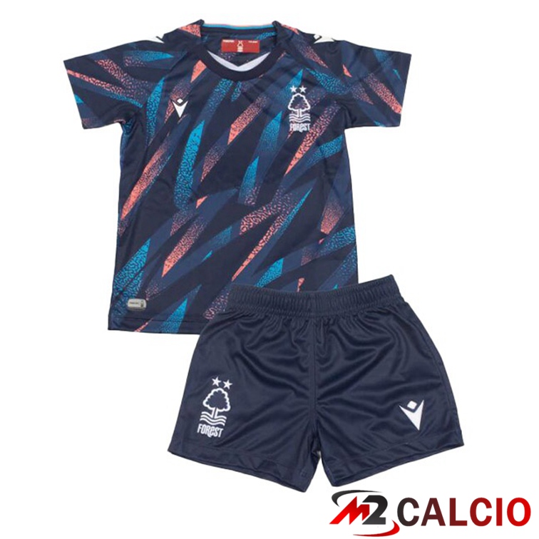 Maglie Calcio Nottingham Forest Bambino Terza Blu 2022/2023