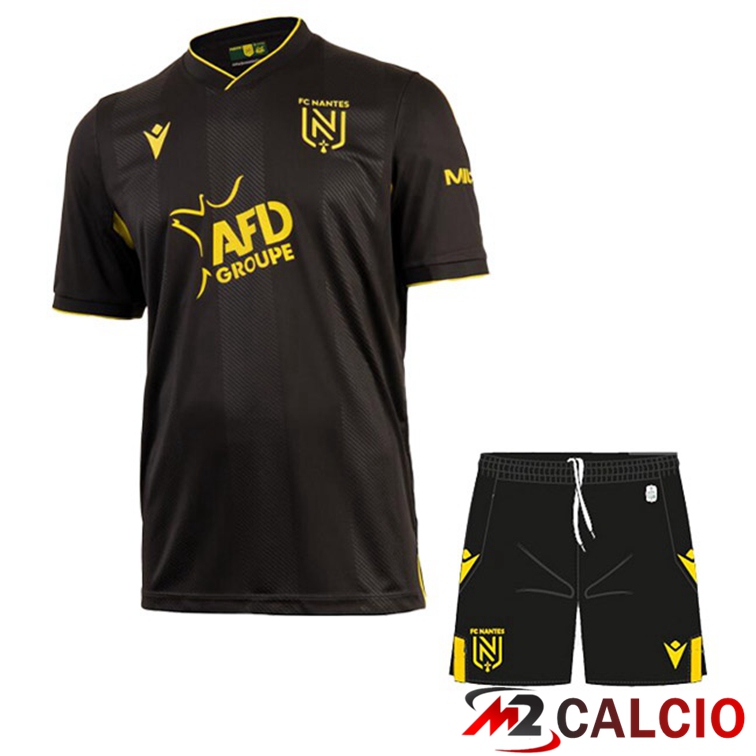 Maglie Calcio FC Nantes Bambino Terza Nero 2022/2023