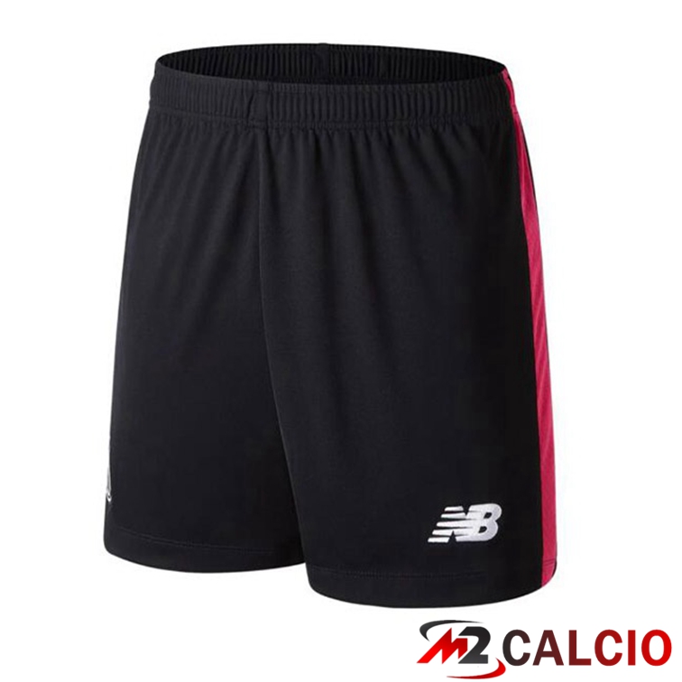 Pantaloncini Calcio AS Roma Terza Nero 2022/2023
