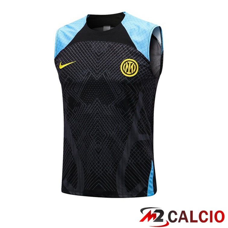 Canotta Calcio Inter Milan Nero 2022/2023