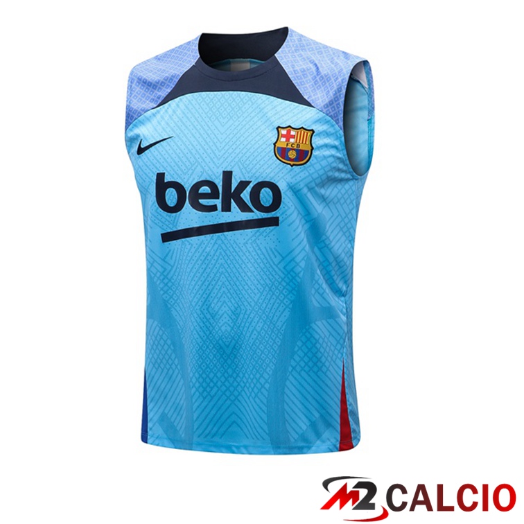 Canotta Calcio FC Barcellona Blu 2022/2023