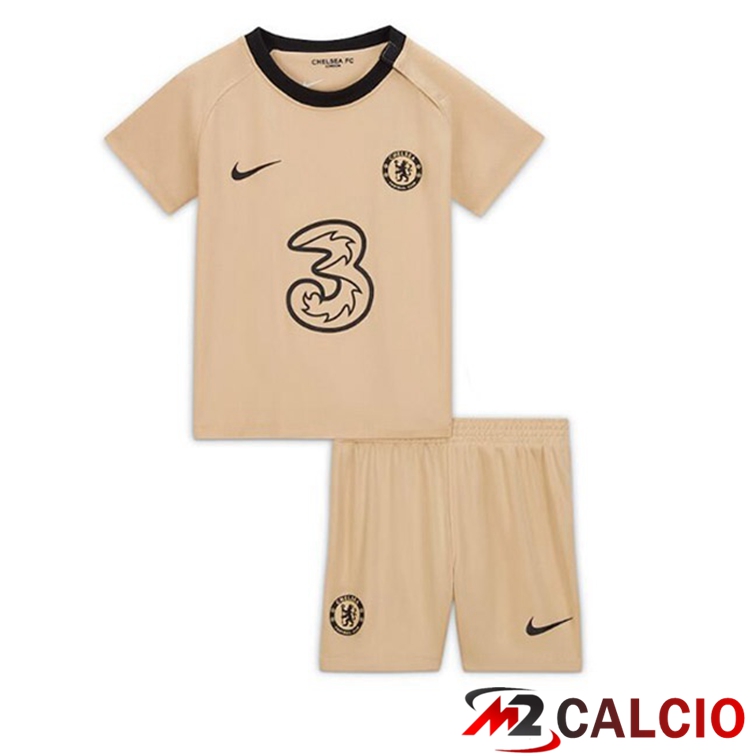 Maglie Calcio FC Chelsea Bambino Terza Marrone 2022/2023