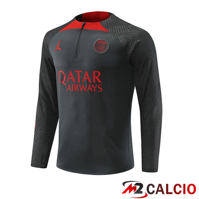 Felpe Allenamento Paris PSG Grigio 2022/2023