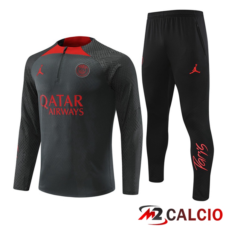 Tuta Calcio Paris PSG Grigio 2022/2023