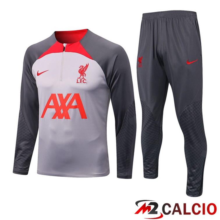 Tuta Calcio FC Liverpool Grigio 2022/2023