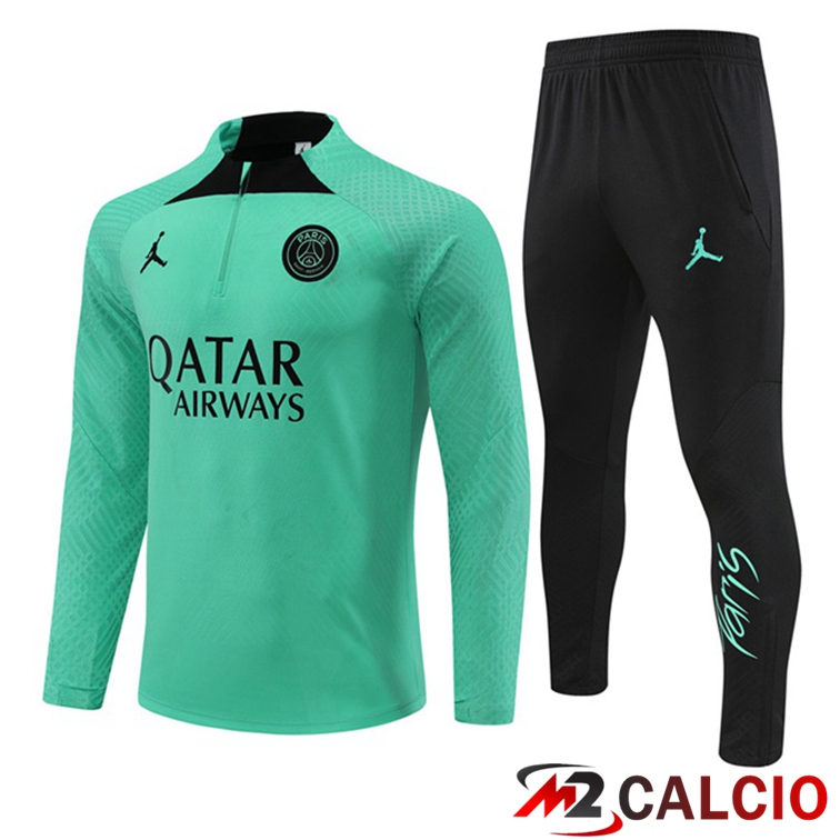 Tuta Calcio Paris PSG Verde 2022/2023