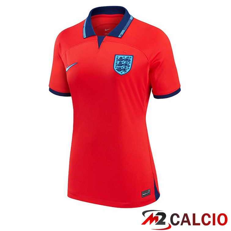 Maglie Calcio Inghilterra Donna Seconda Rosso 2022/2023