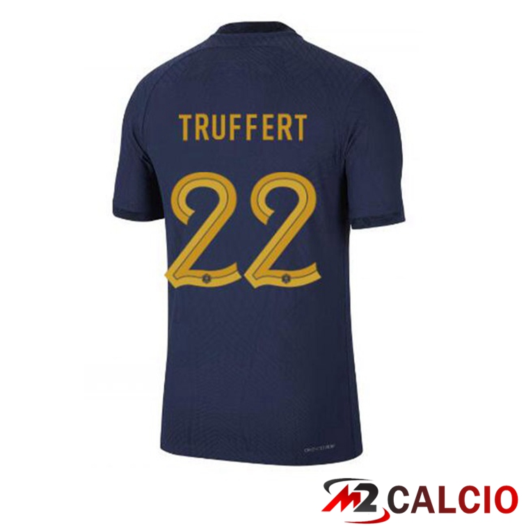 Maglie Calcio Francia (TRUFFERT 22) Prima Blu Royal Coppa Del Mondo 2022