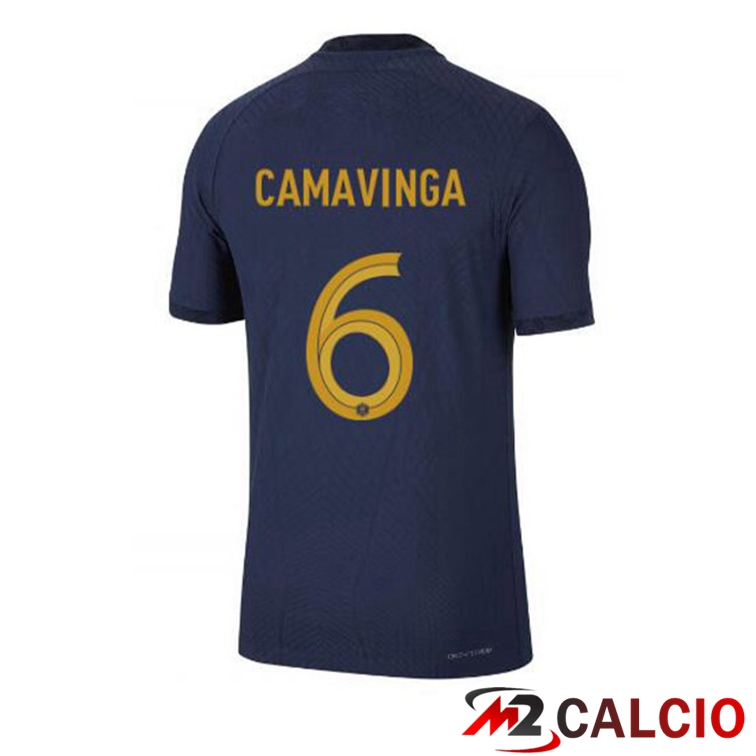 Maglie Calcio Francia (CAMAVINGA 6) Prima Blu Royal 2022/2023