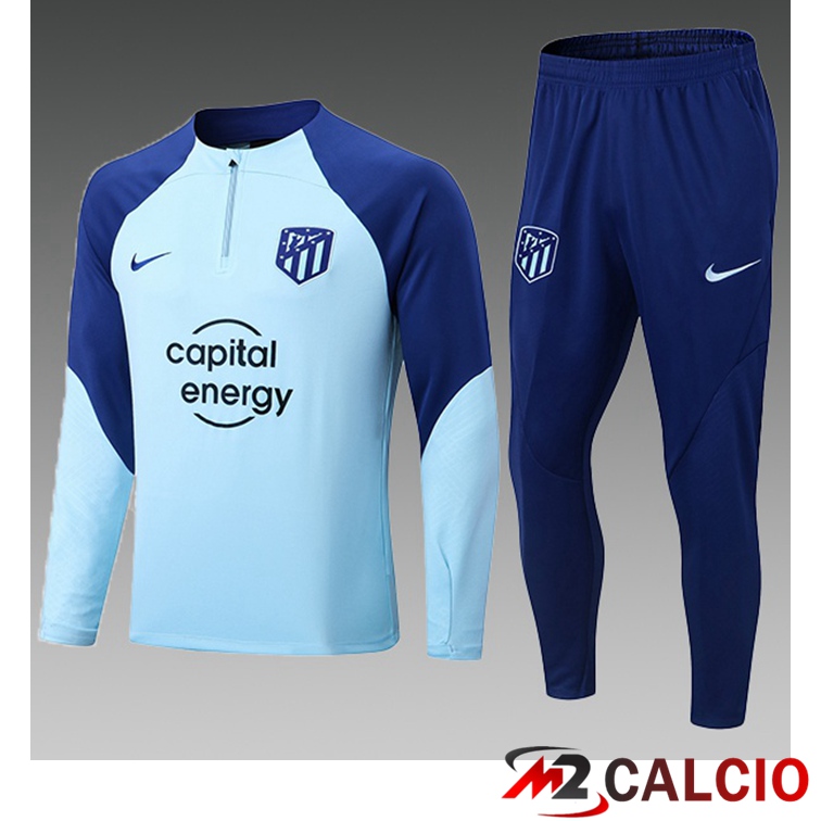 Tuta Calcio Atletico Madrid Bambino Blu 2022/2023