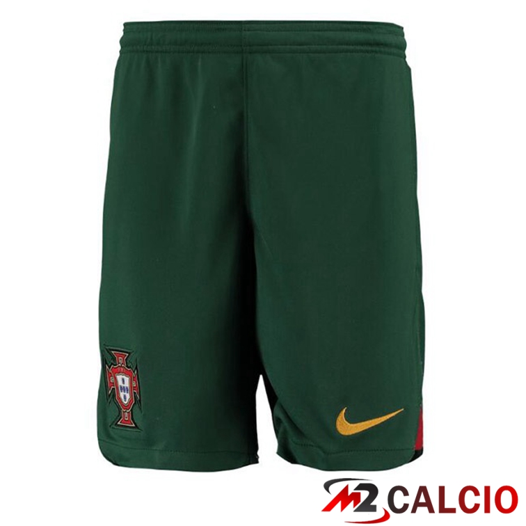 Pantaloncini Calcio Portogallo Prima Verde 2022/2023