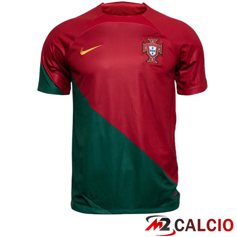 Maglie Calcio Portogallo Donna Prima Rosso Verde Coppa Del Mondo 2022