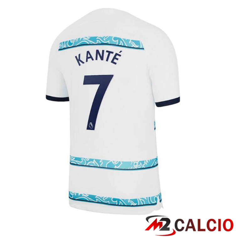 Maglie Calcio FC Chelsea (KANTÉ 7) Seconda Bianco 2022/2023