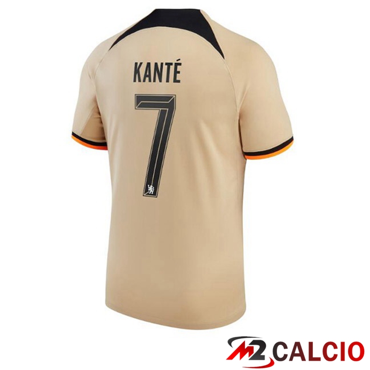 Maglie Calcio FC Chelsea (KANTÉ 7) Terza Marrone 2022/2023