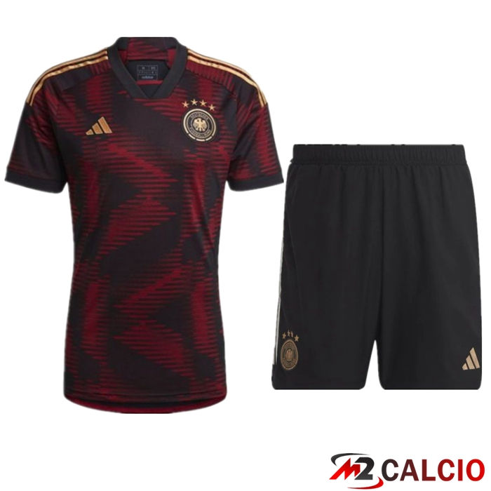 Insieme Maglie Calcio Germania Seconda + Pantaloncini 2022/2023